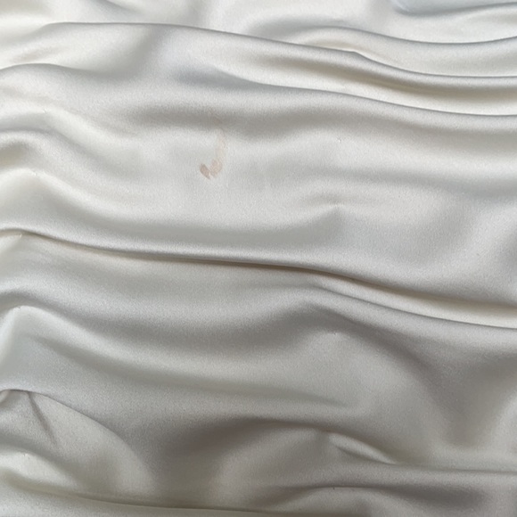 Beige Ruched formal dress - Picture 4 of 6